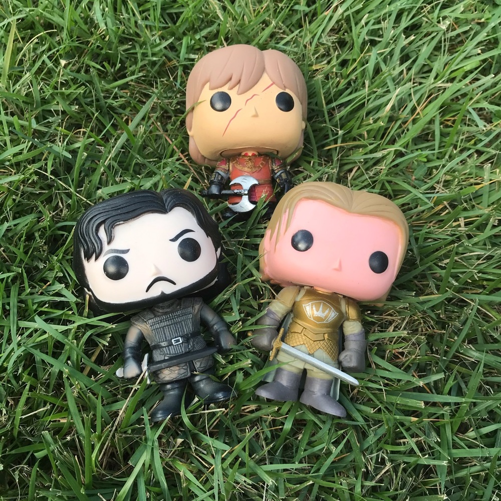 Set Of 3 Game Of Thrones Funko Pop Set